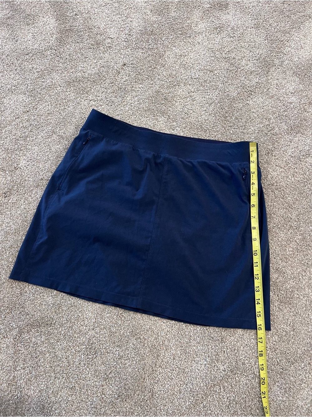 Kuhl Freeflex Skort Women Sz Medium Athletic Night Sky Blue Lightweight 6307 $85 - Picture 4 of 16